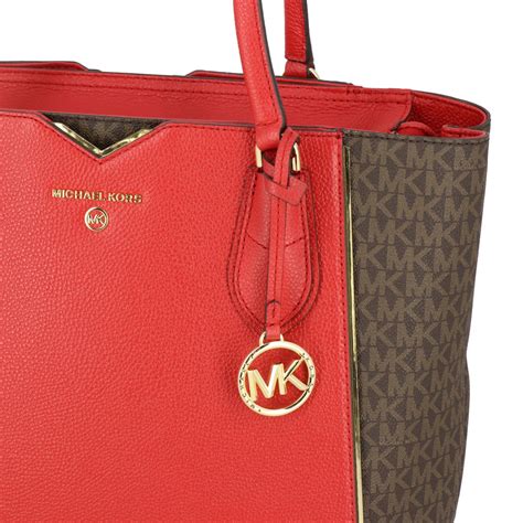 sac cabas michael kors rouge|Women's Red Designer Handbags .